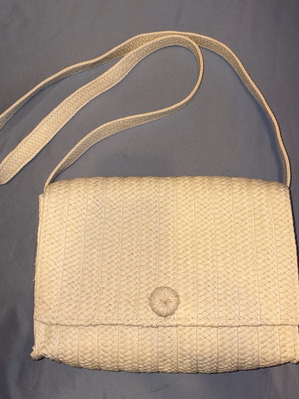 Primark Woven Cream Crossbody Bag - Classic Women's Shoulder Purse